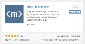 Meta Tag Manager Plugin, Wordpress plugin, Meta tag, seo, Seotips4u